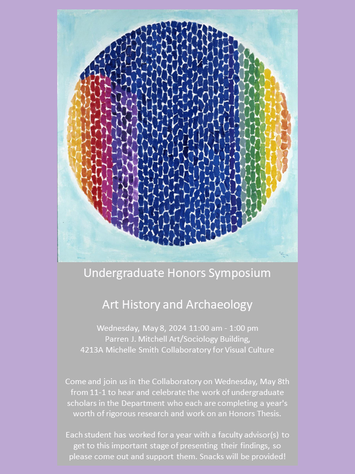 Poster for Honors Undergraduate Symposium 2024